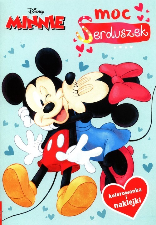 okładka Minnie Moc serduszek książka