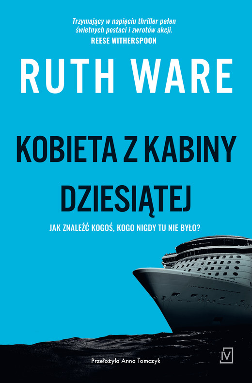 okładka Kobieta z kabiny dziesiątej ebook | epub, mobi | Ruth Ware