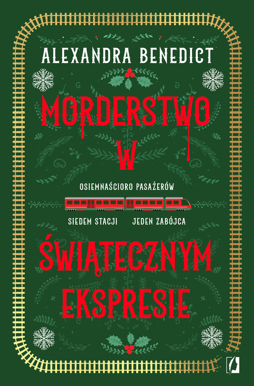 okładka Morderstwo w świątecznym ekspresie ebook | epub, mobi | Alexandra Benedict