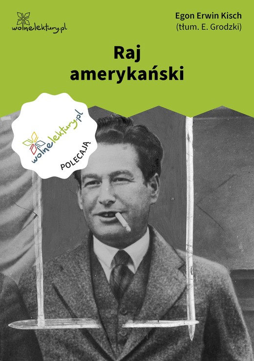 okładka Raj amerykański ebook | epub, mobi | Egon Erwin Kisch