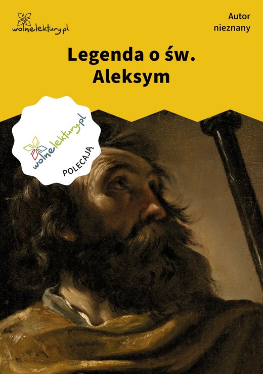 okładka Legenda o św. Aleksym ebook | epub, mobi | Anonim