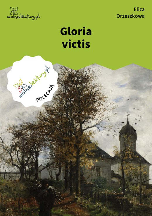 okładka Gloria victis ebook | epub, mobi | Eliza Orzeszkowa