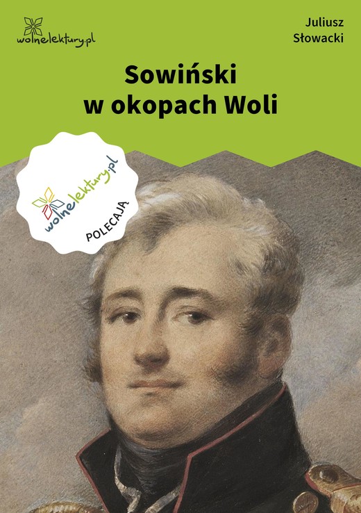 okładka Sowiński w okopach Woli ebook | epub, mobi | Juliusz Słowacki