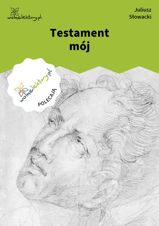 okładka Testament mój ebook | epub, mobi | Juliusz Słowacki