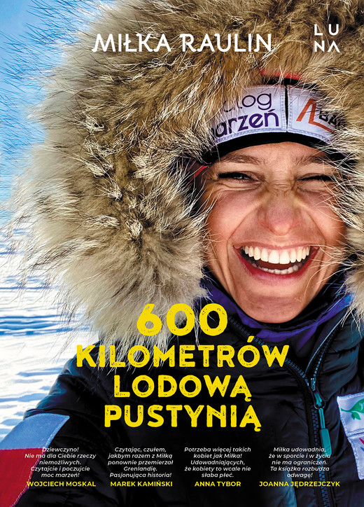 okładka 600 kilometrów lodową pustynią ebook | epub, mobi | Miłka Raulin
