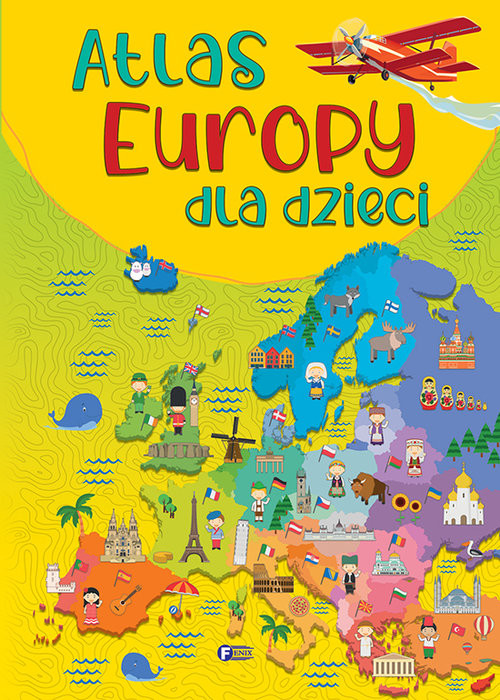 okładka Atlas Europy dla dzieci książka | zbiorowe Opracowanie