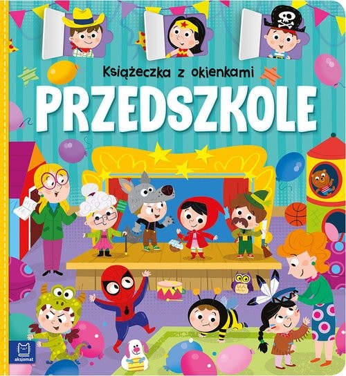 okładka Książeczka z okienkami. Przedszkole książka | Agnieszka Bator