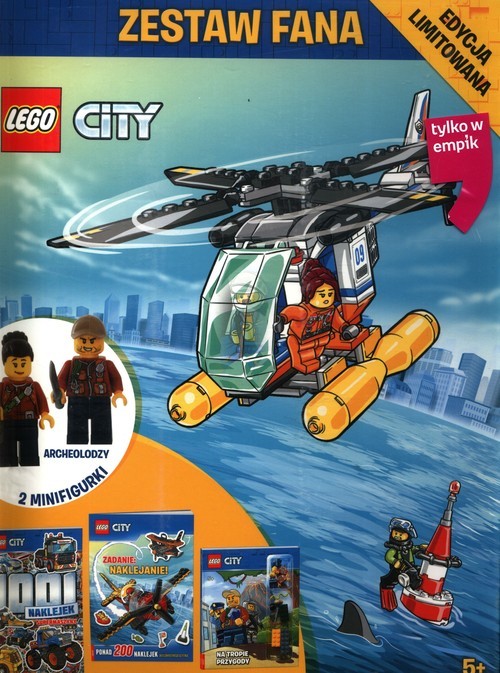 okładka Lego City książka