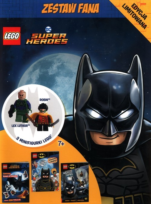 okładka Zestaw Fana Lego DC Super Heroes książka