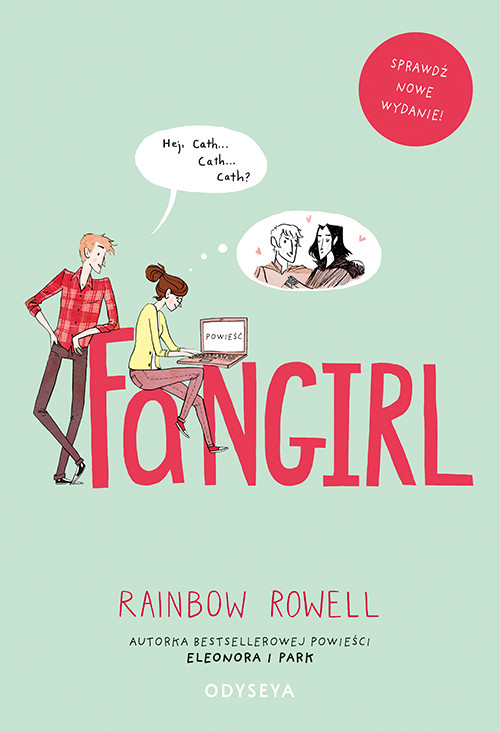 okładka Fangirl książka | Rainbow Rowell