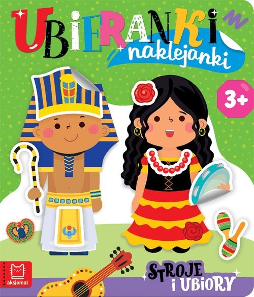 okładka Ubieranki naklejanki. Stroje i ubiory książka | Agata Kaczyńska