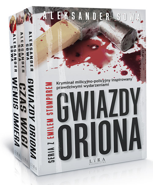 okładka Gwiazdy Oriona / Czas Wagi / Wenus umiera Pakiet książka | Aleksander Sowa