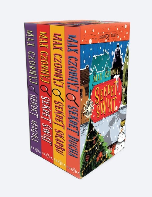 okładka Pakiet: Sekret magika / Sekret świąt / Sekret skarbu / Sekret ducha książka | Max Czornyj