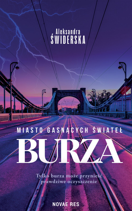 okładka Miasto Gasnących Świateł. Burza ebook | epub, mobi | Aleksandra Świderska