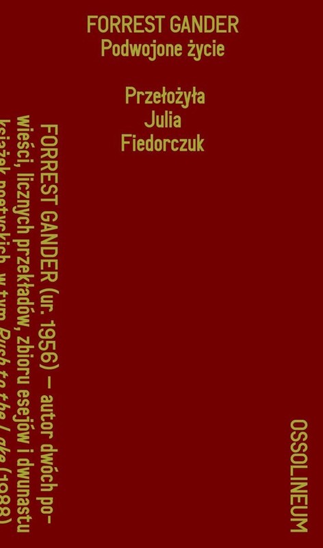 okładka Podwojone życie książka | Gander Forrest