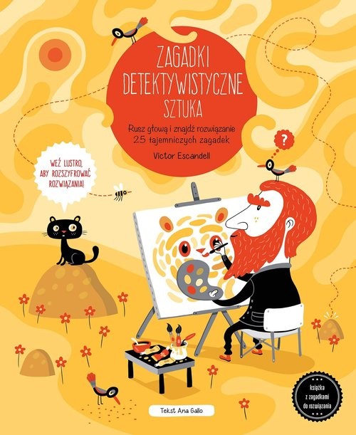 okładka Zagadki detektywistyczne. Sztuka książka | Victor Escandell, Ana Gallo