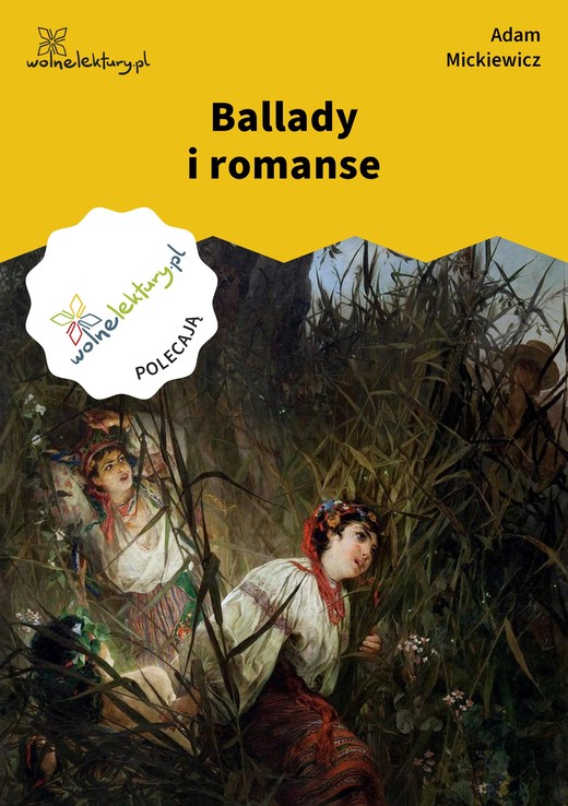 okładka Ballady i romanse ebook | epub, mobi | Adam Mickiewicz