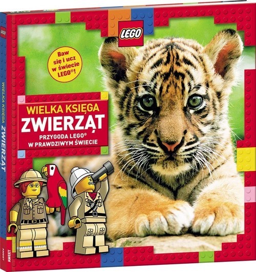 okładka Lego. Wielka Księga Zwierząt. Przygoda Lego W Prawdziwym Świecie książka