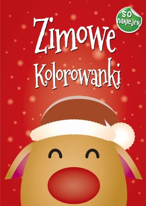 okładka Zimowe kolorowanki książka