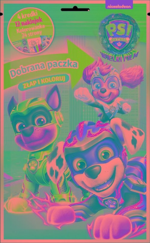 okładka Psi Patrol. Wielki film. Dobrana paczka książka | null null