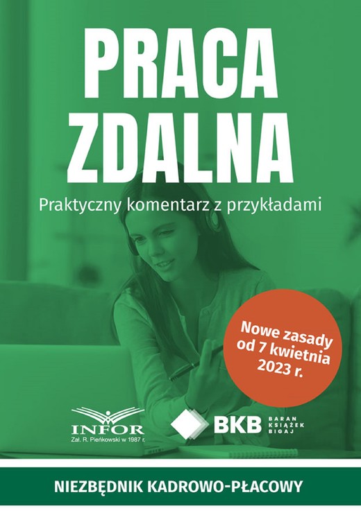 okładka Praca zdalna.Praktyczny komentarz z przykładami ebook | pdf | Praca zbiorowa