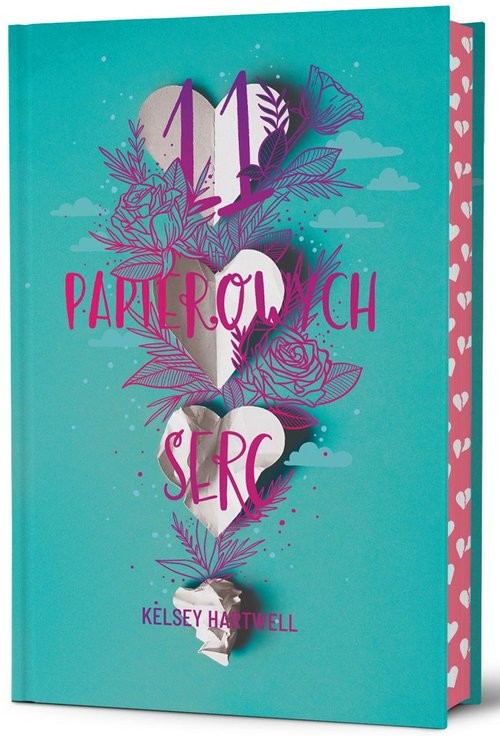 okładka 11 papierowych serc Wydanie kolekcjonerskie książka | Kelsey Hartwell