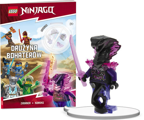okładka Lego Ninjago Drużyna bohaterów książka