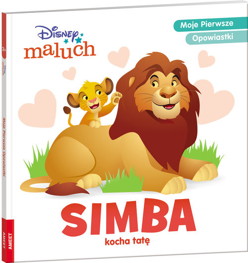 okładka Disney Maluch Simba kocha tatę książka