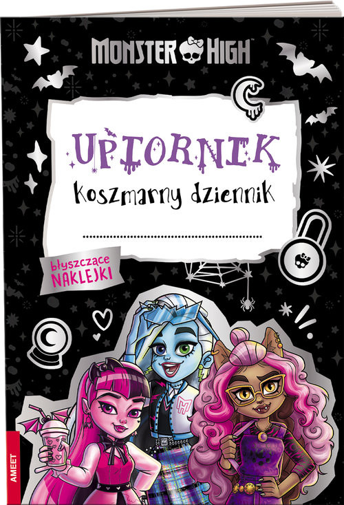 okładka Monster High Upiornik Koszmarny dziennik książka
