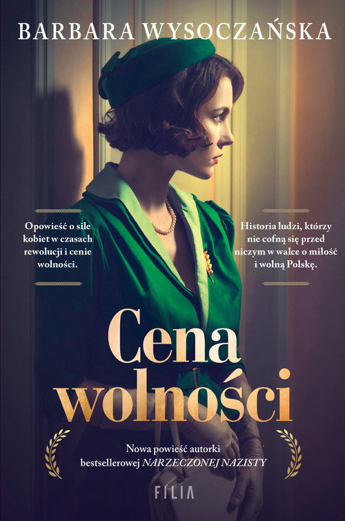 okładka Cena wolności Wielkie Litery książka | Barbara Wysoczańska