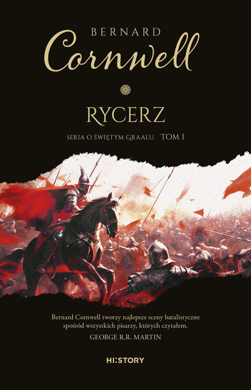 okładka Rycerz książka | Bernard Cornwell