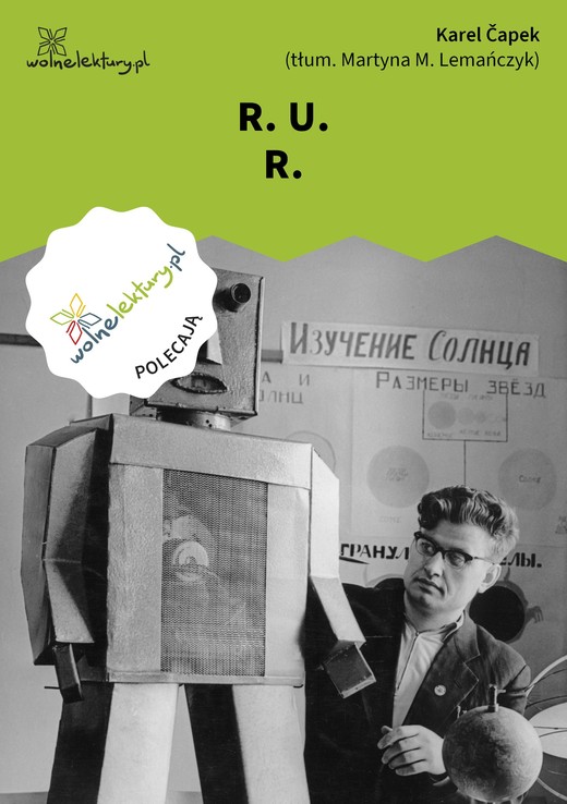 okładka R. U. R. ebook | epub, mobi | Karel Čapek