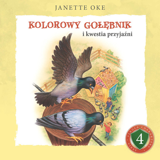 okładka KOLOROWY GOŁĘBNIK i kwestia przyjaźni audiobook | MP3 | Janette Oke