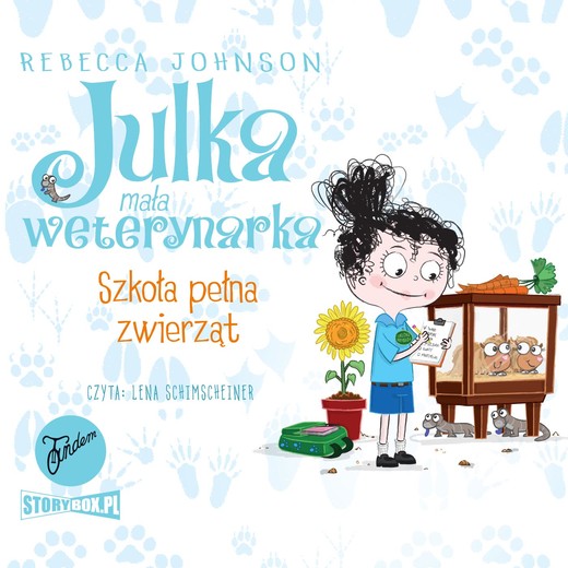 okładka Julka – mała weterynarka. Szkoła pełna zwierząt audiobook | MP3 | Rebecca Johnson