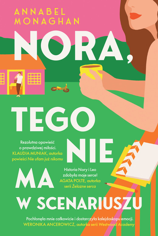 okładka Nora, tego nie ma w scenariuszu ebook | epub, mobi | Annabel Monaghan