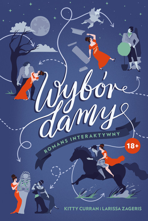 okładka Wybór damy. Romans interaktywny ebook | epub, mobi | Kitty Curran, Larissa Zageris