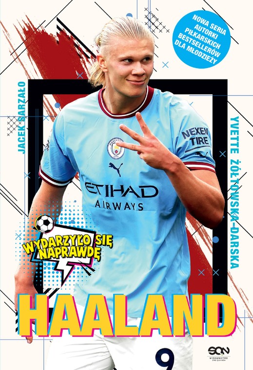 okładka Haaland. Norweski terminator ebook | epub, mobi | Yvette Żółtowska-Darska, Sarzało Jacek