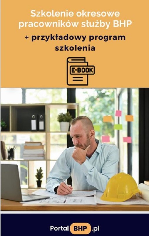 okładka Szkolenie okresowe pracowników służby BHP + przykładowy program szkolenia ebook | pdf | Lesław Zieliński