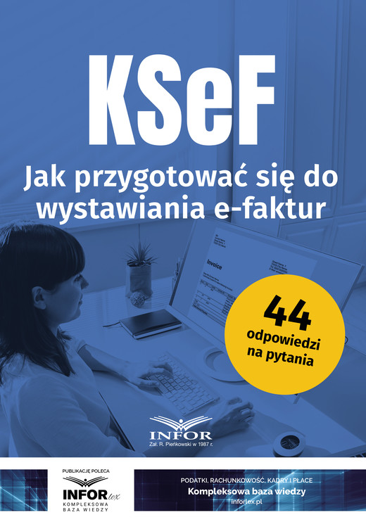 okładka KSeF Jak przygotować się do wystawiania e-faktur ebook | pdf | Praca zbiorowa