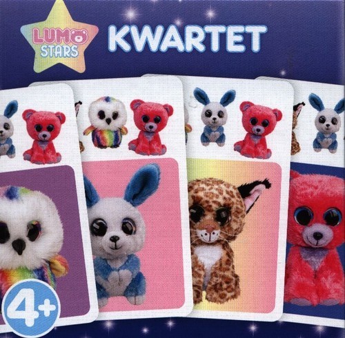 okładka Lumo Stars Kwartet książka