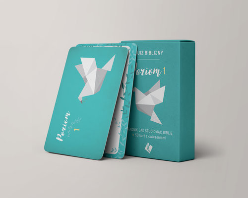 okładka Gra w karty Quiz biblijny poziom 1 książka