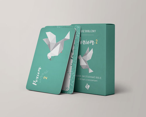 okładka Gra w karty Quiz biblijny poziom 2 książka