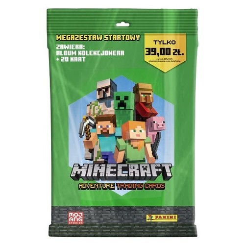 okładka Panini Minecraft Megazestaw startowy książka