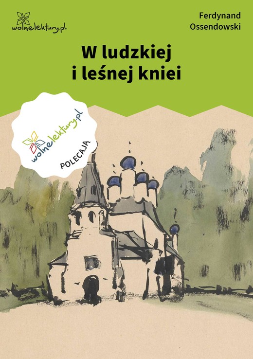 okładka W ludzkiej i leśnej kniei ebook | epub, mobi | Ferdynand Antoni Ossendowski