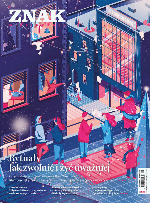 okładka Miesięcznik ZNAK 823 (12/2023) Rytuały. Jak zwolnić i żyć uważniej ebook | epub, mobi | Autro zbiorowy