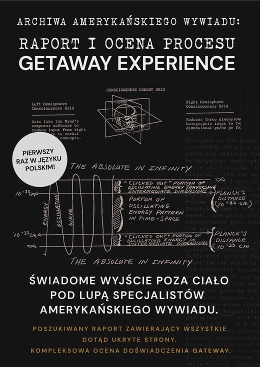okładka RAPORT I OCENA PROCESU GATEWAY EXPERIENCE. ŚWIADOME WYJŚCIE POZA CIAŁO POD LUPĄ SPECJALISTÓW AMERYKAŃSKIEGO WYWIADU. ebook | epub, mobi, pdf | ARCHIWA AMERYKAŃSKIEGO WYWIADU