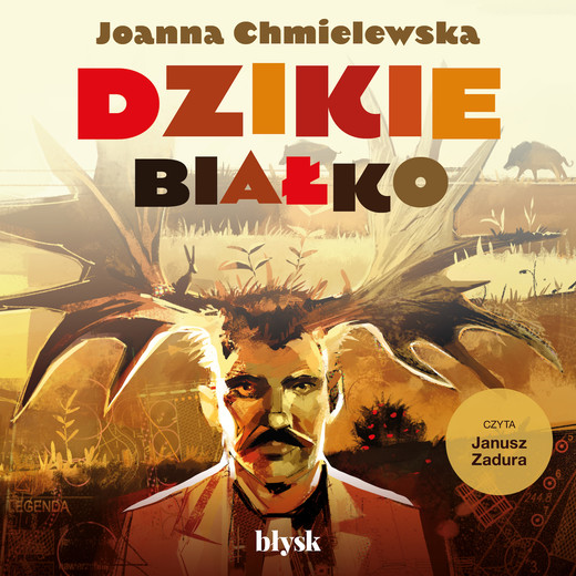 okładka Dzikie białko audiobook | MP3 | Joanna Chmielewska
