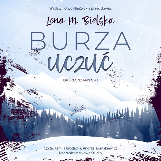 okładka Burza uczuć audiobook | MP3 | Lena M. Bielska
