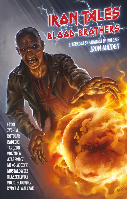okładka Iron Tales: Blood Brothers ebook | epub, mobi | Łukasz Radecki, Kacper Kotulak, Juliusz Wojciechowicz, Marek Zychla, Kornel Mikołajczyk, Adam Froń, Michał J. Walczak, Tarczoń Dominika, Kazimierz Kyrcz jr., Anna Musiałowicz, Flora Woźnica, Krzysztof Azarewicz, Leszek P. Błaszkiewicz