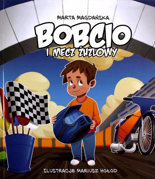 okładka Bobcio i mecz żużlowy ebook | epub, mobi | Marta Magdańska